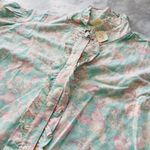 Victoria's Secret  VINTAGE 90's Flannel Ruffle Nightshirt Floral Medium NEW w/Tag Photo 1