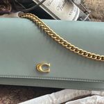 Coach Authentic  1941 Mint calf leather Magnetic snap flap /Gold Chain Crosby Photo 0