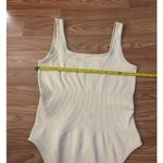 OQQ Bodysuit Size Large White Photo 2