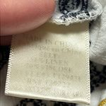 Very J Off White Embroidered Flutter Sleeve Top  Size Medium Photo 2