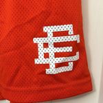 Eric Emanuel Red  basketball shorts Photo 2