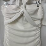 City Triangles  White Strapless Dress Photo 8