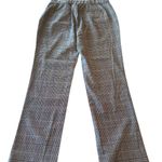 Christopher & Banks  Womens Sz 10 Grey Black Plaid Trouser Pants Business Casual Photo 1