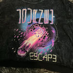 JOURNEY | ACID WSH | LONG SLEEVE | CROP BAND TEE medium Gray Photo 2