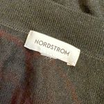 Nordstrom Women’s Black Merino Wool Blend Long Sleeve Open Front Long Cardigan Photo 5