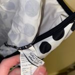 Nautica Black and White Polka Dot Swim Top Photo 4