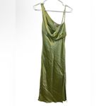 Nicholas Duna Gown/formal maxi dress lime green special occasion dress Size 2 Photo 2