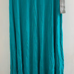 Ny Collection  Teal Maxi Skirt, new. Small Photo 0