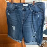 Angels Women's Ripped Denim Jean Shorts Blue Size 18 Photo 0