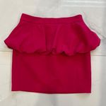ZARA  Pink Ruffle Skirt Mini Photo 0
