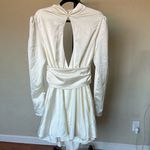 House Of CB  'Aryana' Ivory Bow Mini Dress NWOT size XL Photo 2