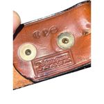 Red Ants Pants 100% Brown Leather Hand Made Belt By Kathy Hochstrat size 36 Photo 6