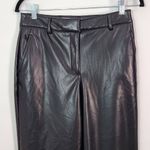 Black Faux Leather Pants Size 2 Rachel Zoe Black Pants Photo 1