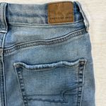 American Eagle Curvy Hi-Rise Shortie Ripped Jean Shorts Size 2 Photo 6
