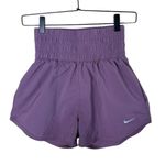 Nike  One Women's Dri-FIT Ultra High-Waisted 3" Brief-Lined Shorts, Purple, XS Photo 1