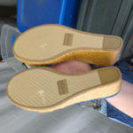 Toms Clarissa Wrapped Wedge Sandals 10007823 Espadrille Heel Strap Women's 8.5 Photo 6