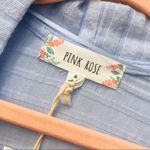 Pink Rose NWT Baby pale Blue  cardigan duster sz small Photo 4