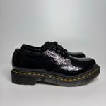 Dr. Martens  1461 Women's Leather Oxford Shoes in Black Distressed Patent Photo 3