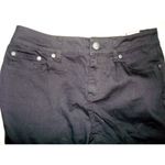 prAna New NWT Womens 8 Short Kayla Jeans Denim Black Out Stretch 29 X 30 Dark Photo 2