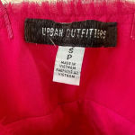 Urban Outfitters Outfitter Ronni Raw Edge Pink‎ Cami Tank Crop Top Size Smalll Photo 3