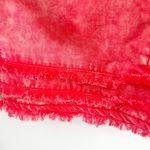 Fate Womens Boho Flax Tencel Blend Frayed Hem Tank Midi Dress Size S Washed Red Photo 5