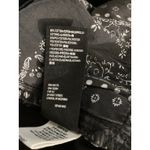 Free People Moto Biker Jeans Black Washed Denim Button Fly Ankle Zip Size 31 Photo 8