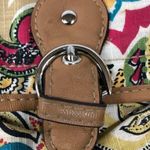 Y2k paisley shoulder handbag purse cotton & linen blend Photo 3