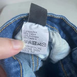 SheIn Extreme Flare Bell Bottom Jeans Corset Lace Tie Sz 28x32 EUC 0196 Photo 8