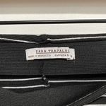 ZARA  Trafaluc Black & White Striped Ruffle Mini Skirt Size Small Photo 87