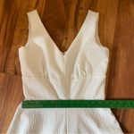 Vintage 70s Disco Extreme Flare Wide Leg Bell Bottom Jumpsuit White Size XS Photo 10