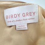 Birdy Grey  Lisa Midi Dress Womens Size Medium Satin Gold Party Dress Bridesmaids Photo 6