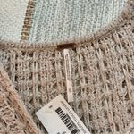 Free People Best Of You Natural Open Knit Long Sleeve Slouchy Boho Sweater XS Photo 8