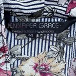 JENNAFER GRACE WOMENS Floral Kimono Robe MEDIUM Red Photo 10