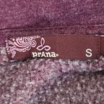 prAna  Purple Fleece Jacket Size Small Heather Plum Funnel Neck Button-Up Jacket Photo 6