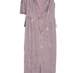JS Collections NWT JS Collection Arabella Sequin Lace Gown Women's Amythest Size 2 Photo 4