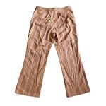 Sigrid Olsen  SO Blue Women's Striped Cropped Pants Size 10 Vintage‎ Photo 1