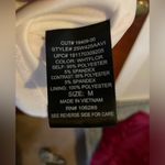 Three Pink Hearts Women   White floral Sleeveless Dress with pink, peach, blue Photo 7