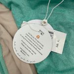 PQ SWIM PILYQ Bikini Bottoms SZ Large NWT Divine Tie Side Full Aqua Blue Shimmer Photo 5