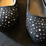 Sequined Black Flats | Dress Shoes Size 6.5 Photo 1