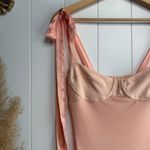 Free People  dress midi mesh slip stretchy bodycon lightweight XS Photo 1