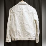 Pilcro and the Letterpress 🐸 (Anthropologie) White Denim Jacket - Size S Photo 2