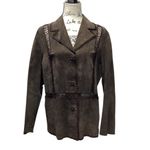 White Stag Vintage  leather jacket. Size Large. Brown. Photo 4