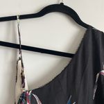 Stylestalker REVOLVE  Black and Floral Asymmetric Dress Photo 8