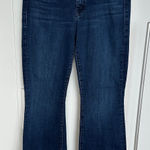Mother Denim The Weekender Fray Mint Condition High Rise Flare Jean,Size 32, EUC Blue Photo 0