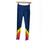 Goldsheep Navy Retro Sport Long Legging Size Small Photo 2