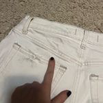 Abercrombie & Fitch 90s slim straight white jeans size 6 Photo 3