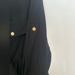 NWT Rachael Roy cutout back shirt dress size 4 Black Photo 10