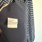 Elizabeth McKay Blue and White Chevron Silk Wrap Dress Size 0 Photo 5