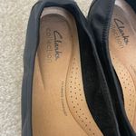 Clarks Black Cute Flats Work Shoes Photo 2