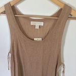 Michael Kors NEW women's XS thin ramie & viscose tank top NWD minor fabric pulls Photo 1
